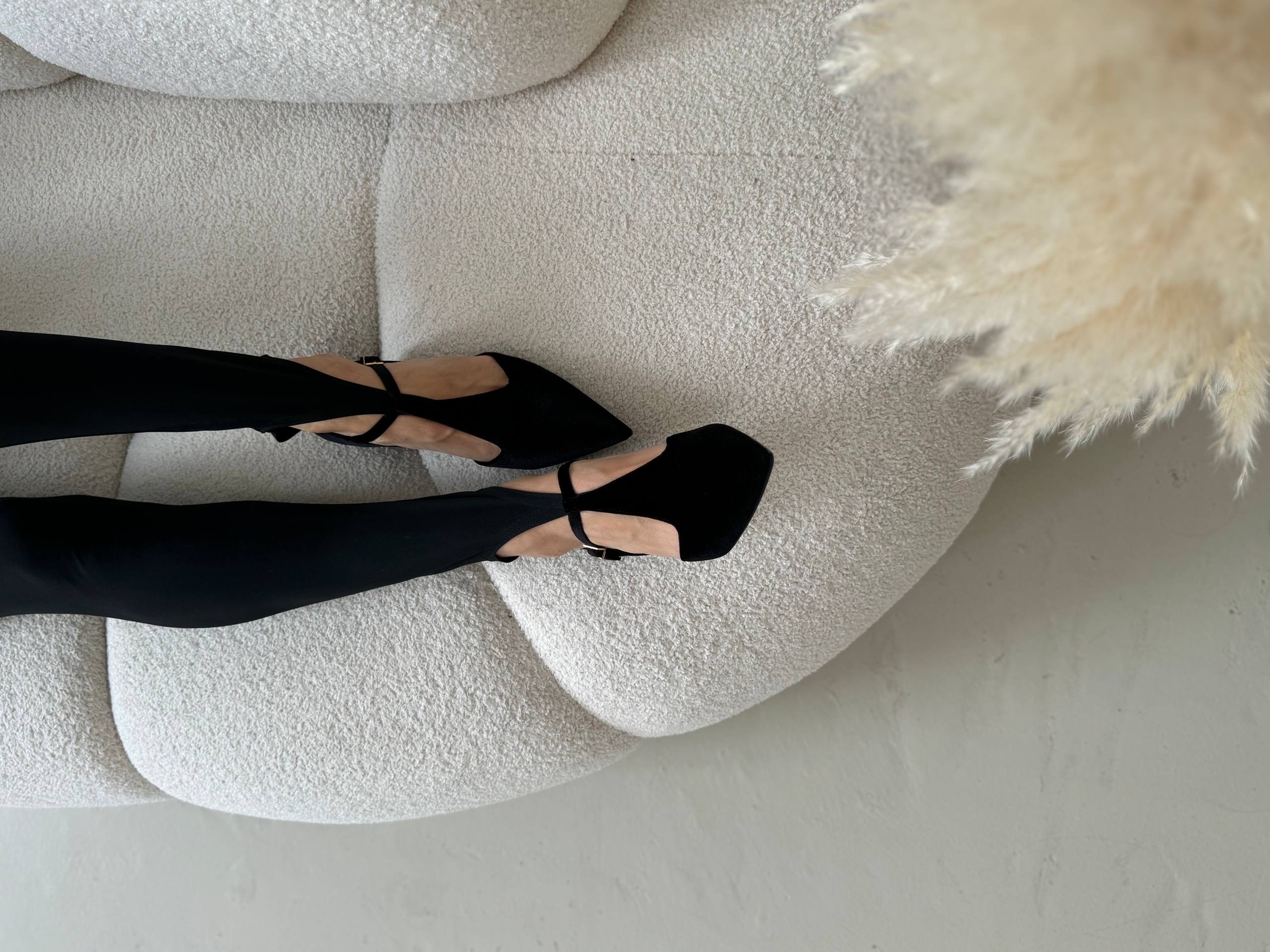 Туфли "Марго" в черном цвете