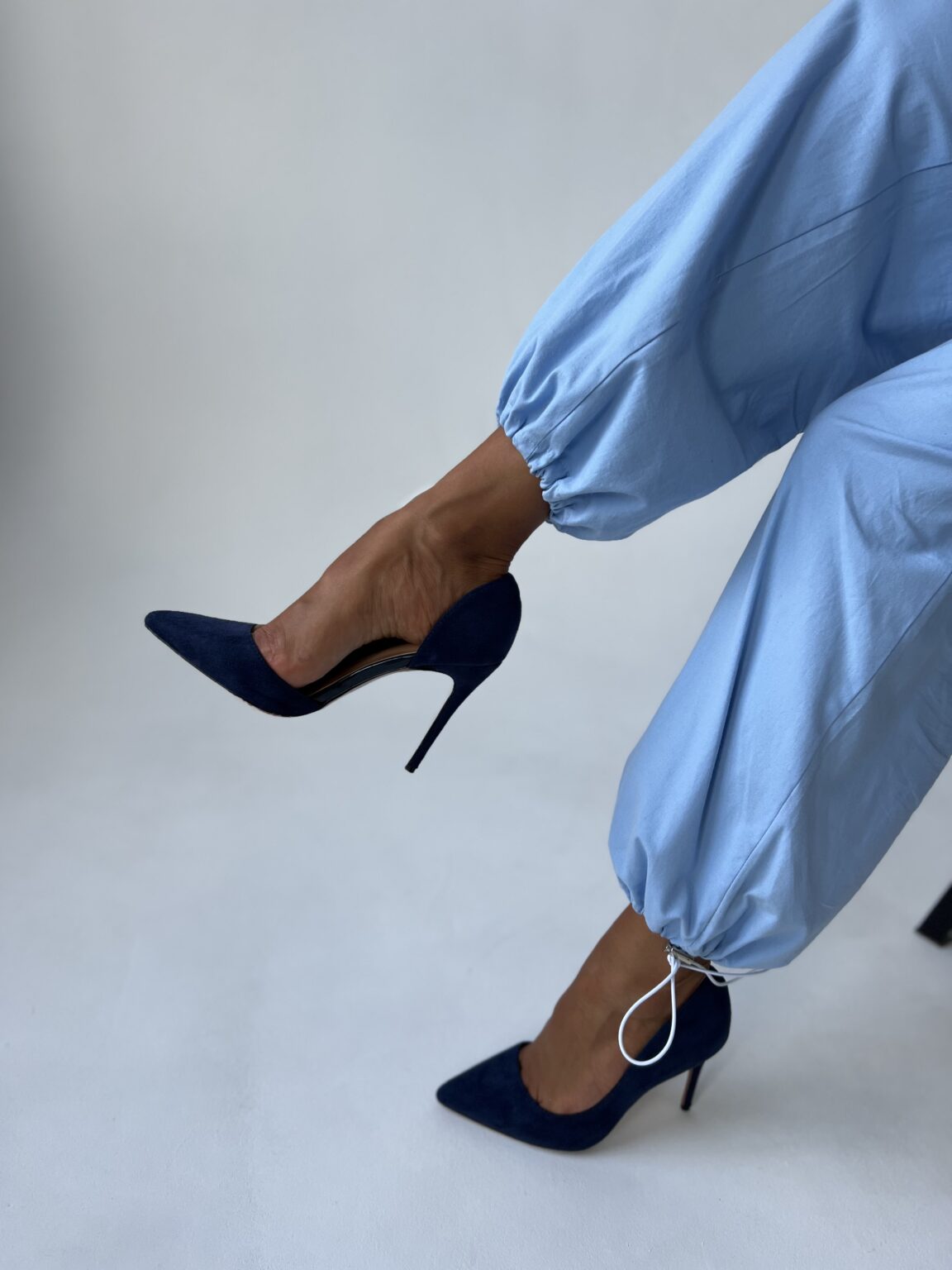 Туфли “Агата” в синем цвете