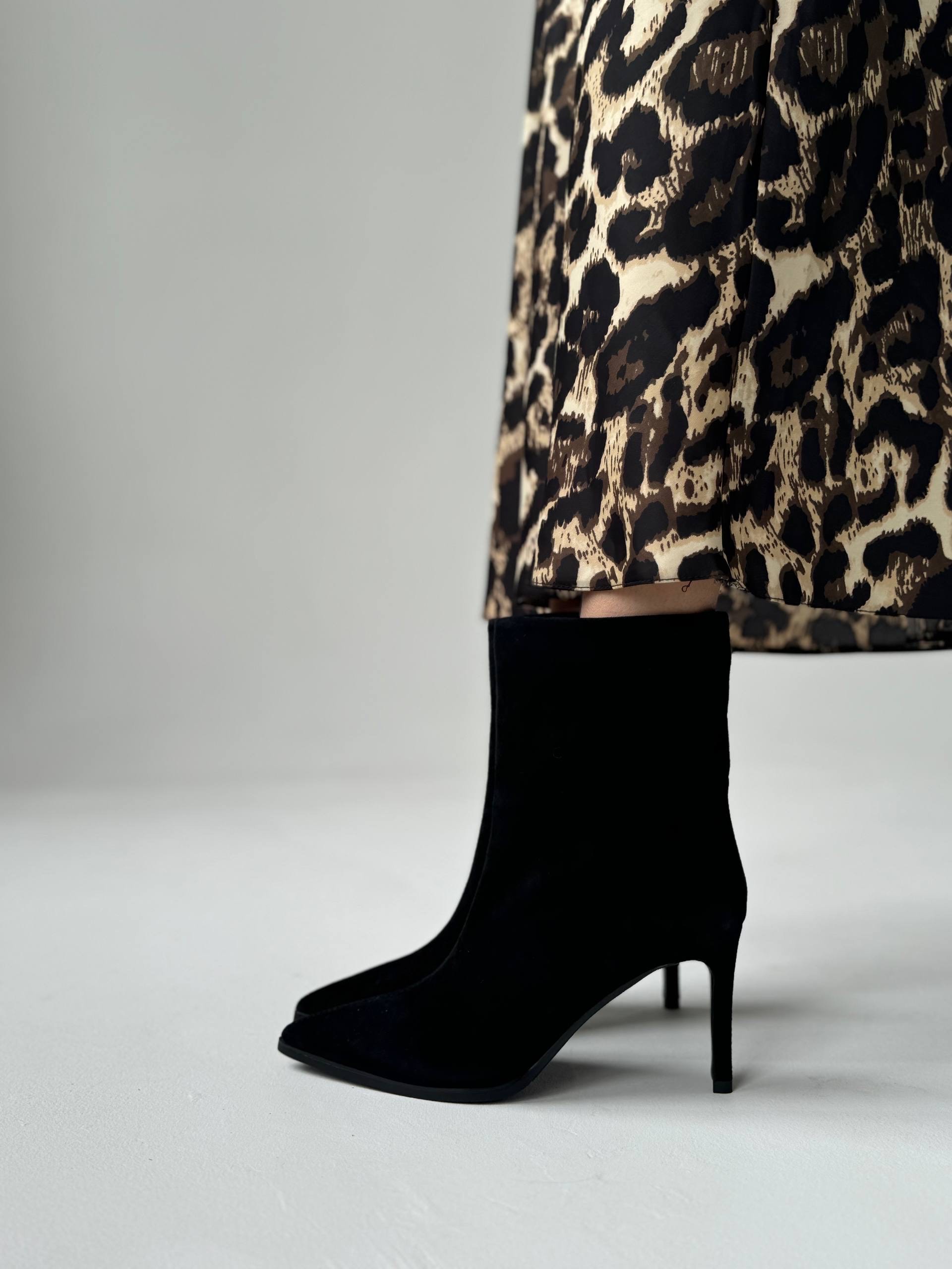 Ботильоны “Маргарита” в замше