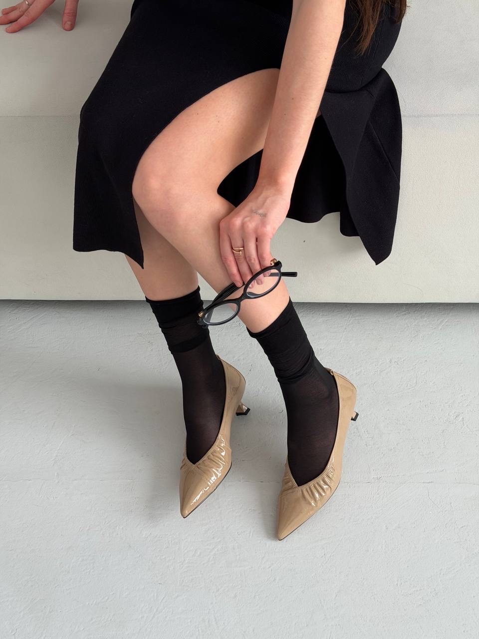 Туфли "Адель" в цвете капучино