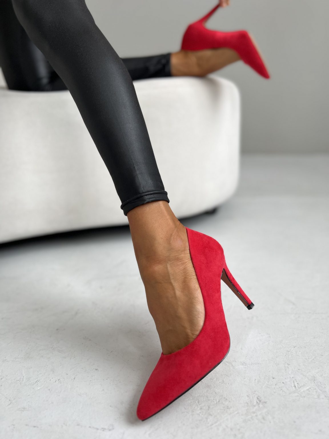 Туфли “Эмилия” в красном цвете