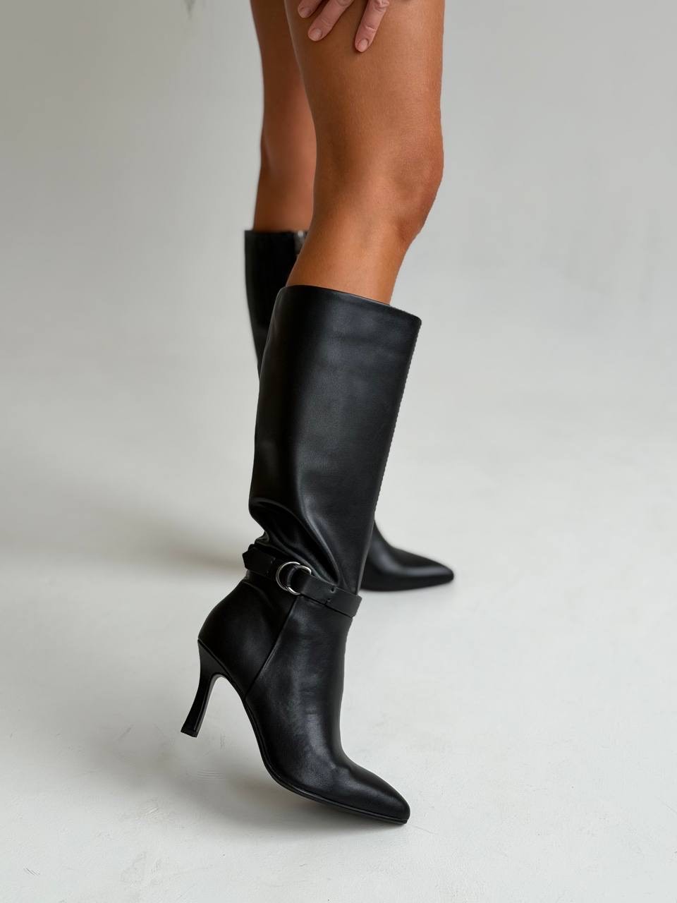 Сапоги “Малена” натуральная кожа