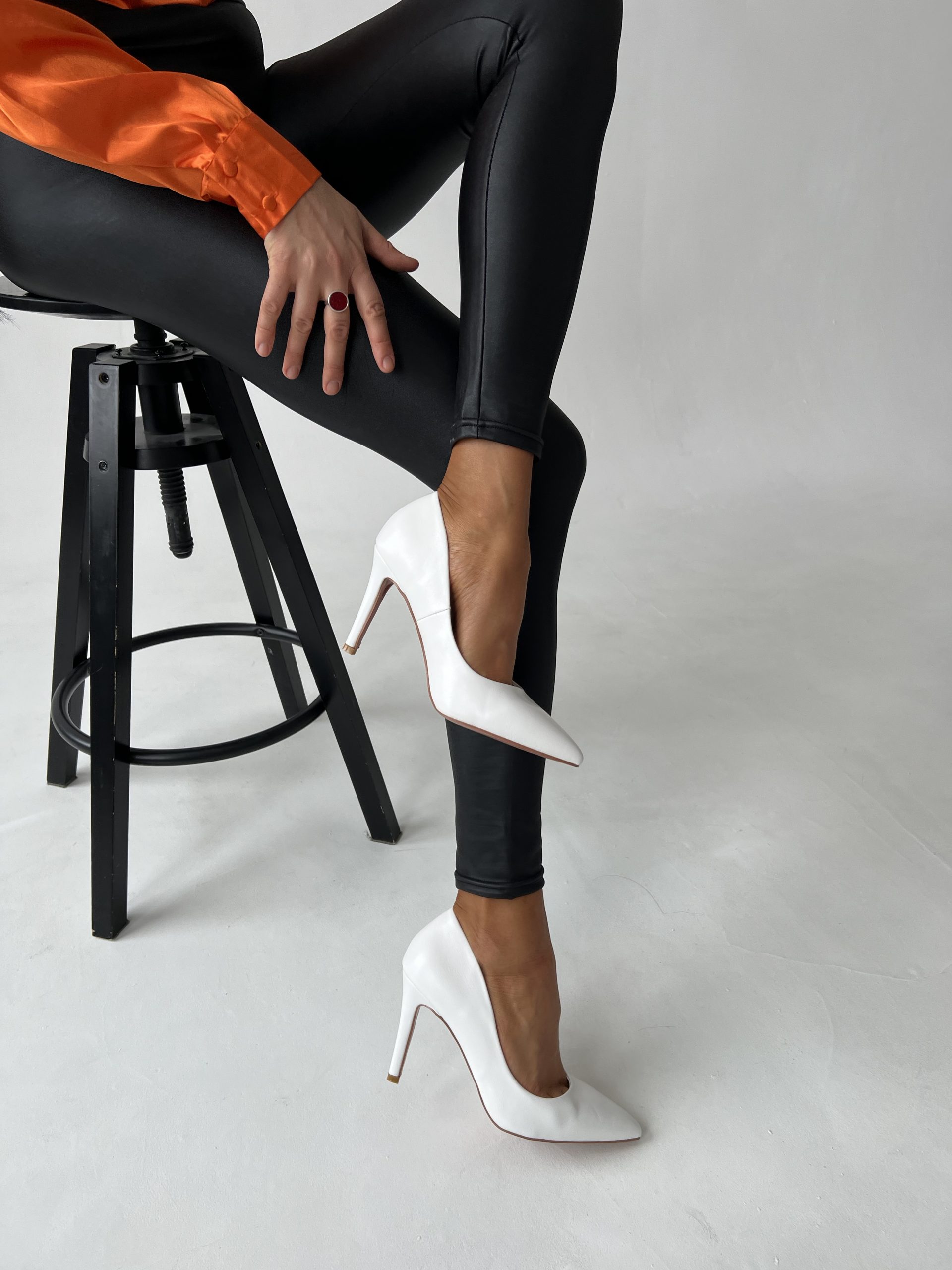 Туфли “Эмилия” в белом цвете